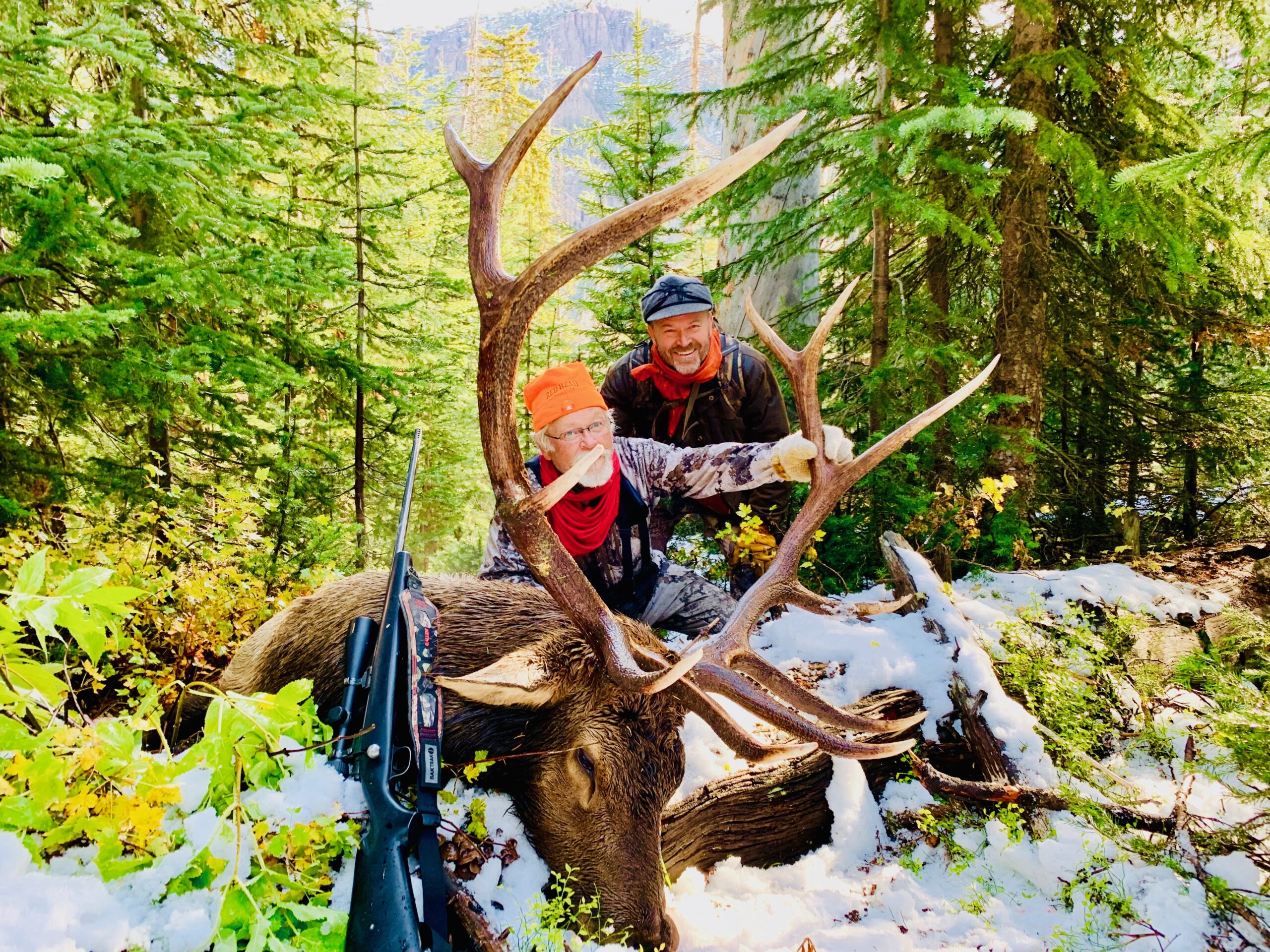 Hunter with Elk 2019